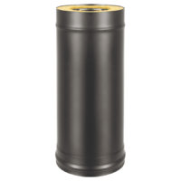 Сэндвич-труба BLACK (AISI 430 0,8мм) д.115х200, L-1м